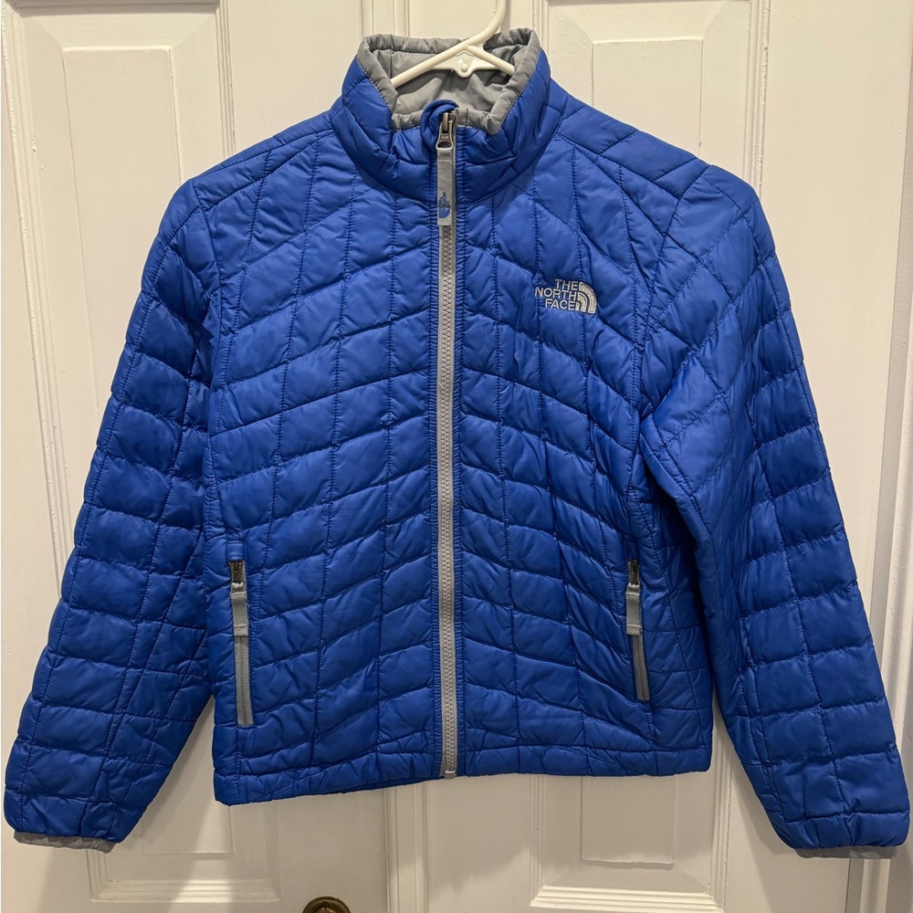 The North Face Kids Blue Quilted Jacket